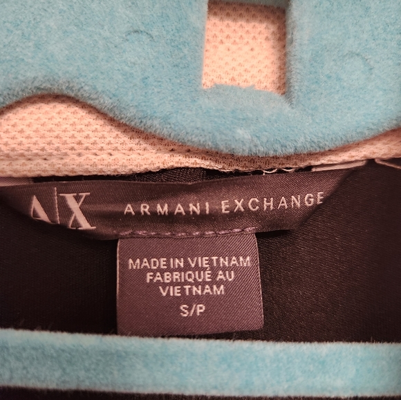 Armani Exchange Asymmetrical Zip Up Jacket - Picture 3 of 4